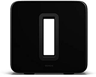 Sonos Sub (Gen 3) - The Wireless Subwoofer For Deep Bass - Black