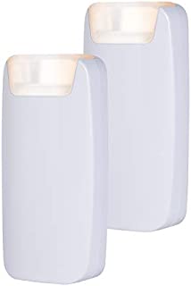 GE 4-in-1 Power Failure LED Night Light, 2 Pack, Dusk-to-Dawn Sensor, 40 Lumens, Foldable Plug, for Emergency Flashlight, Tabletop, Storm, Hurricane, Tornado, Blizzard, White, 49578, 2