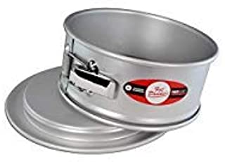 Fat Daddio's PSF-83 Springform Cake Pan, 8 x 3 Inch, Silver