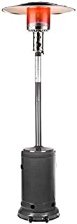 TACKLIFE Outdoor Patio Heater for Propane, 47,000 BTU Rapid Heating Space Heater, Stainless Steel Design, ETL Certification, Commercial & Residential Floor Standing with Wheels