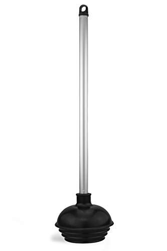 Neiko 60166A Toilet Plunger with Patented All-Angle Design | Heavy Duty | Aluminum Handle