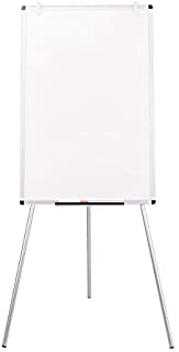 VIZ-PRO Light Melamine Tripod Whiteboard/Flipchart Easel, 24