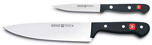 WÜSTHOF Gourmet Two Piece Cook's Knife Set | 2-Piece German Knife Set with 8