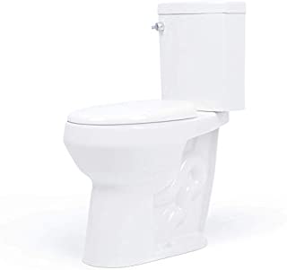 20 inch Extra Tall Toilet. Convenient Height bowl taller than ADA Comfort Height. Dual flush, Slow-close seat, New handle