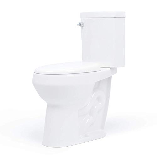 20 inch Extra Tall Toilet. Convenient Height bowl taller than ADA Comfort Height. Dual flush, Slow-close seat, New handle