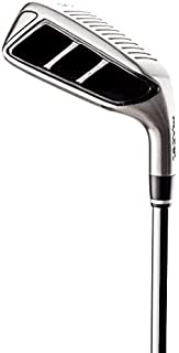 MAZEL Golf Pitching & Chipper Wedge,Right Handed,35,45,55 Degree Available for Men & Women (Right, Stainless Steel (Black Head), S, 55)