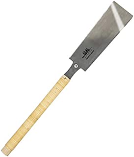 SUIZAN Japanese Pull Saw Hand Saw 9.5 Inch Ryoba Double Edge for Woodworking