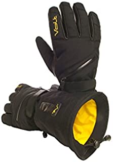 Men's Volt Heated snow gloves, Black, X-Large