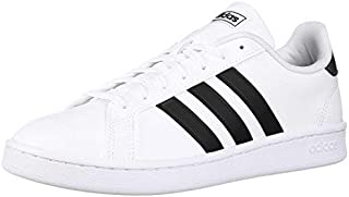 adidas Women's Grand Court, Black/White, 8 M US