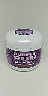 Purple Emu Purple Rub All Natural Pain Relief Cream O.T.C. 30% Emu Oil 4oz. Jar