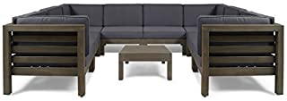 Great Deal Furniture Dawson U-Shaped Sectional Sofa Set