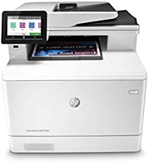 HP Color LaserJet Pro Multifunction M479fdn Laser Printer with One-Year, Next-Business Day, Onsite Warranty, Works with Alexa (W1A79A)  Built-in Ethernet