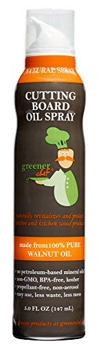 Greener Chef Food Grade Cutting Board Oil Spray