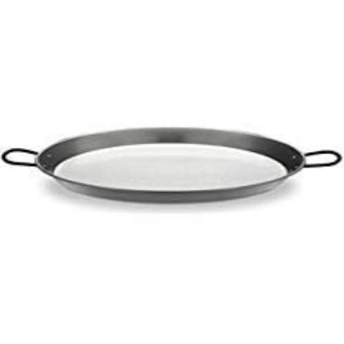 Vaello La Valenciana Polished Steel Valencian Paella Pan, 30 cm, 30cm, Silver