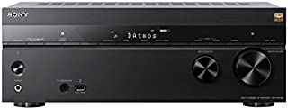 Sony STR-DN1080 7.2-ch Surround Sound Home Theater AV Receiver: 4K HDR, Dolby Atmos, Bluetooth, WiFi, Google Chromecast Black