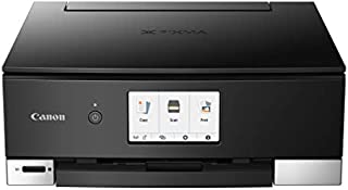 Canon TS8320 All In One Wireless Color Printer For Home | Copier | Scanner | Inkjet Printer | With Mobile Printing, Black, Amazon Dash Replenishment Ready