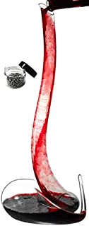 Le Sens Amazing Home Lead Free Crystal Glass Cobra Wine Decanter, Red Wine Snake Shape Carafe, Prepackaged Safe Box and Free Cleaning Beads Set, Easter Gift