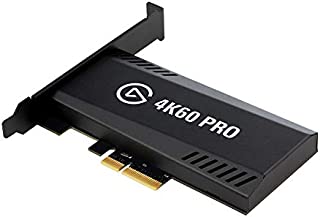 Elgato 4K60 Pro MK.2 PCIe Capture Card4K60 HDR10 capture, zero-lag passthrough, ultra-low latency, PS5, PS4 Pro, Xbox Series X/S, Xbox One X, high refresh rate capture