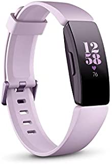 Fitbit Inspire HR Heart Rate & Fitness Tracker, One Size (S & L bands included), 1 Count