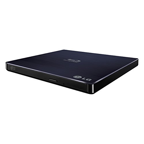 LG BP50NB40 6x Blu-ray Rewriter BD-RE/8x DVD±RW DL USB 2.0 Slim External Drive ( (Renewed)