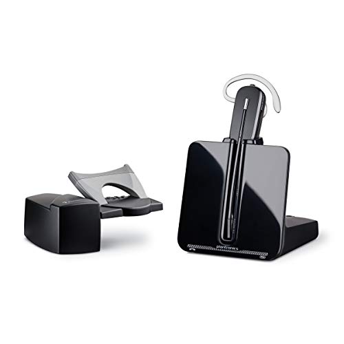 Plantronics CS540 Wireless DECT Headset System with handset lifter, Black/Silver (CS540 with HL10)