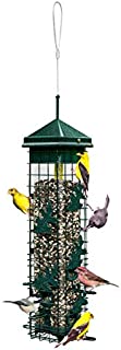 Squirrel Solution200 Squirrel-proof Bird Feeder w/6 Feeding Ports, 3.4-pound Seed Capacity, Free Seed Funnel