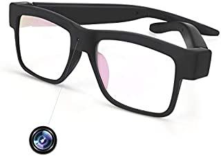 Camera Glasses 1080P SVWSUN Mini Video Glasses Wearable Camera for Indoor and Outdoor(Without SD Card)