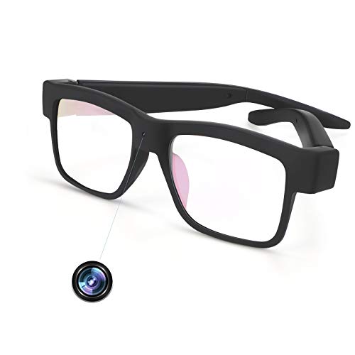 Camera Glasses 1080P SVWSUN Mini Video Glasses Wearable Camera for Indoor and Outdoor(Without SD Card)