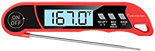 Professional Instant Read Waterproof Meat Thermometer by Cooks Kitchen - Easy-to-Use Digital Kitchen Thermometer with Backlight - Perfect for Cooking, Candy, Baking, Grilling, and BBQ!