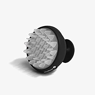 Vitagoods Scalp Vibrating Massaging Shampoo Brush - Handheld Massager, Water-Resistant - Black