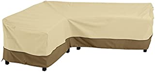 Classic Accessories Veranda L-Shaped Sectional Sofa Cover, Left Facing, Large