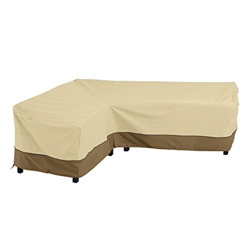 Classic Accessories Veranda L-Shaped Sectional Sofa Cover, Left Facing, Large