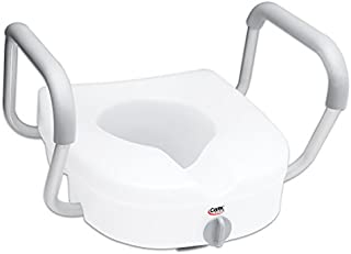 Carex E-Z Lock Raised Toilet Seat