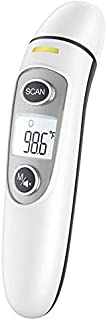 Infrared Thermometer for Adults,Forehead and Ear Thermometer for Fever, Babies, Children, Adults, Indoor and Outdoor Use