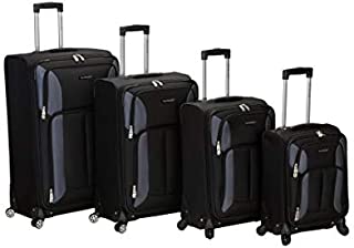 Rockland Impact Softisde Spinner Wheel Luggage Set