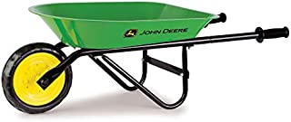 John Deere Steel Wheelbarrow for Kids, Green