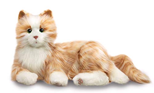 Ageless Innovation | Joy For All Companion Pets | Orange Tabby Cat | Lifelike & Realistic, Model:B7592