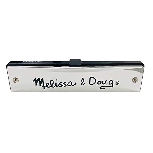 Melissa & Doug Beginner Metal Harmonica Musical Instrument