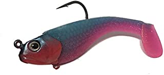 EliasVFishing Mackinaw Shad Series - Ocean Jigging, Lake Trout, Weakfish, Striped Bass, Redfish Lure (Pink and Blue)