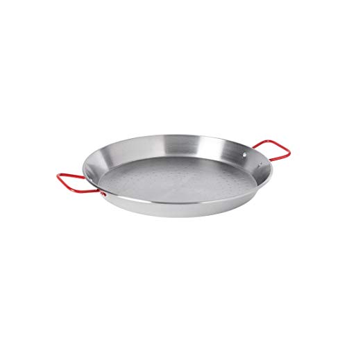 Garcima 14-inch Carbon Steel Paella Pan, 36cm