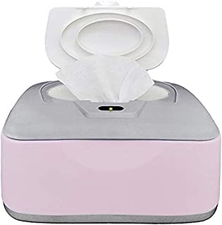 Baby Wet Wipe Warmer, Dispenser, Holder and Case - with Easy Press On/Off Switch, Only Available at Amazon