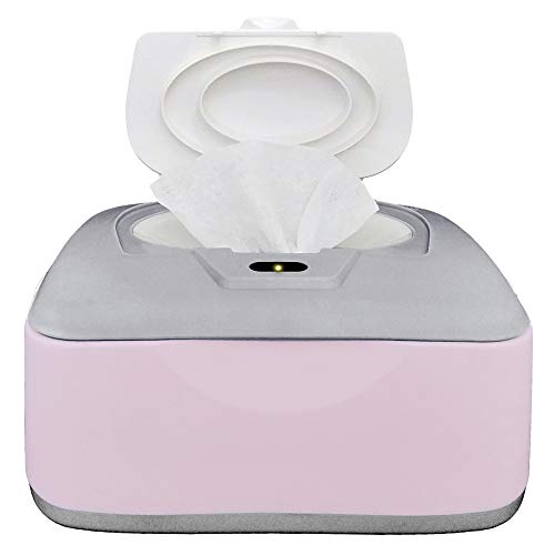 Baby Wet Wipe Warmer, Dispenser, Holder and Case - with Easy Press On/Off Switch, Only Available at Amazon