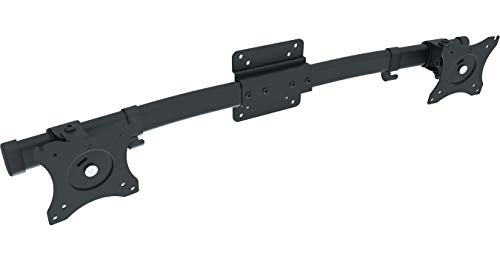 VIVO Dual VESA Bracket Adapter | Horizontal Assembly Mount for 2 Monitor Screens up to 27 inches (MOUNT-VW02A)