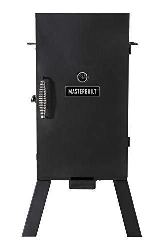 Masterbuilt MB20070210 Analog Electric Smoker with 3 Smoking Racks, 30 inch, Black