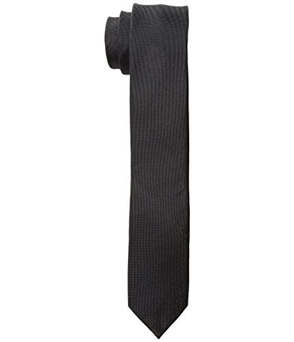 Calvin Klein Men's X Liquid Luxe Solid Necktie, Black, One Size