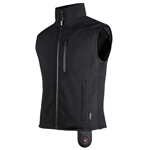 ewool Men's Heated Vest, Made for Extreme Cold, 12V Heated Jacket for Motorcycle, Snowmobile, Hunting, Ski, Golf, Workers, Rechargeable Battery