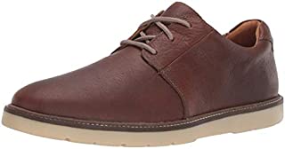 Clarks Men's Grandin Plain Oxford, Tan Leather, 90 M US