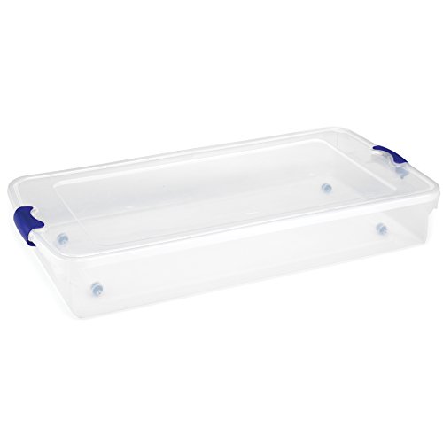 Homz Plastic Underbed Storage