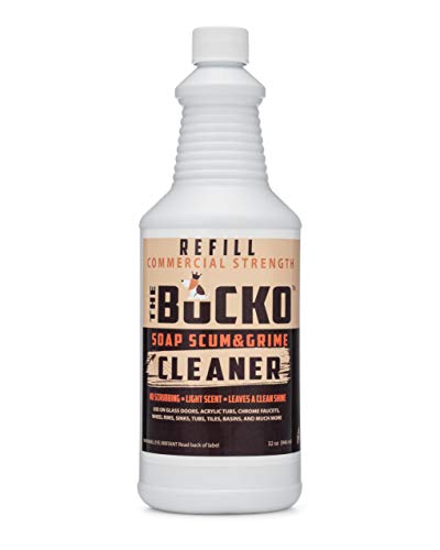 The Bucko Soap Scum and Grime Cleaner-32oz Refill Bottle