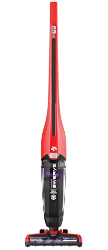 Dirt Devil Power Swerve Pet Stick Vacuum Cleaner, Cordless, For Carpet and Hard Floor, BD22052, Red